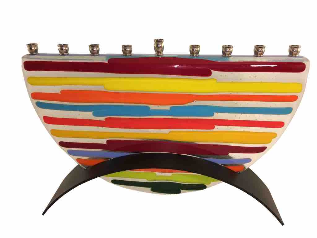 Painter's Brush Menorah