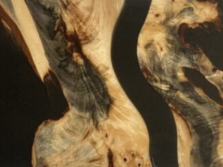 Maple Burl, Dark Grey Translucent